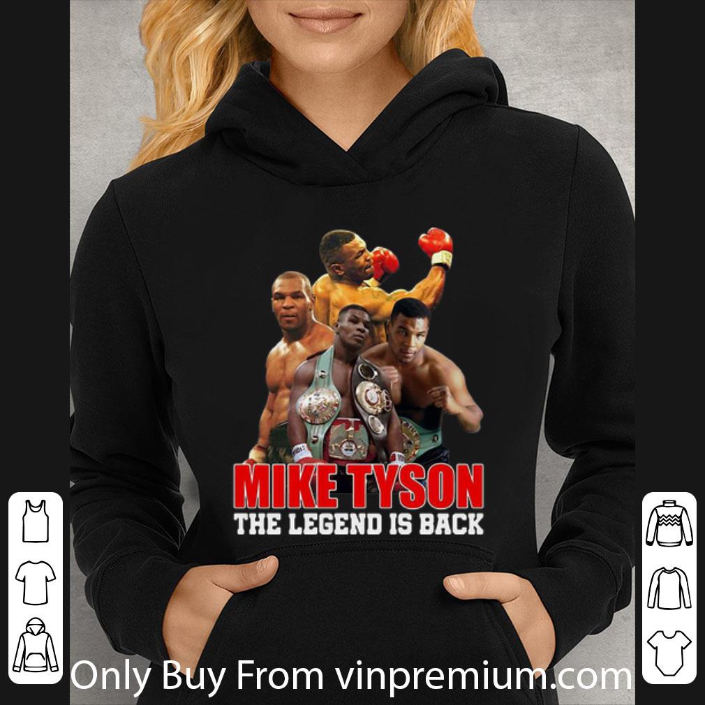e0160736 official mike tyson the legend is back boxing shirt 4 - Official Mike Tyson The Legend Is Back Boxing shirt