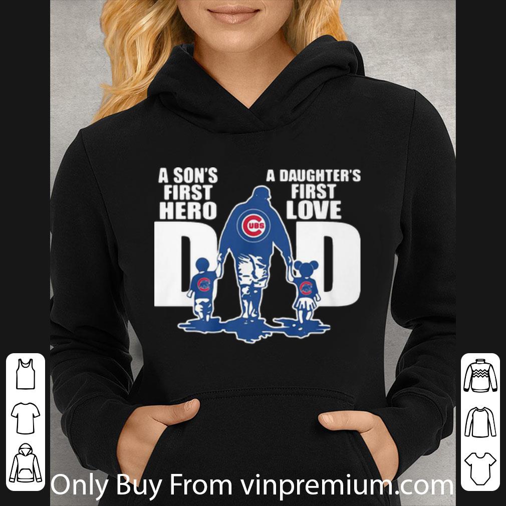 fd195d75 great dad chicago cubs a son s first hero a daughter s first love father s day shirt 4 - Great Dad Chicago Cubs A Son’s First Hero A Daughter’s First Love Father's Day shirt