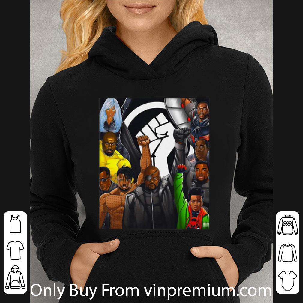 0d867f14 hot black superheroes no justice no peace black lives matter shirt 4 - Hot Black Superheroes No Justice No Peace Black Lives Matter shirt