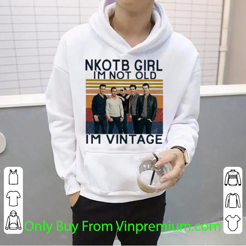 1ca192ca awesome vintage nkotb girl i m not old i m vintage shirt 4 - Awesome Vintage NKOTB Girl I’m Not Old I’m Vintage shirt