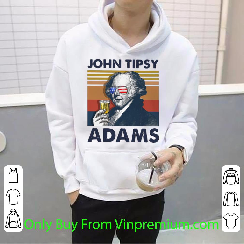 1eb56ab8 premium vintage john tipsy adams drink american flag shirt 4 - Premium Vintage John Tipsy Adams Drink American Flag shirt