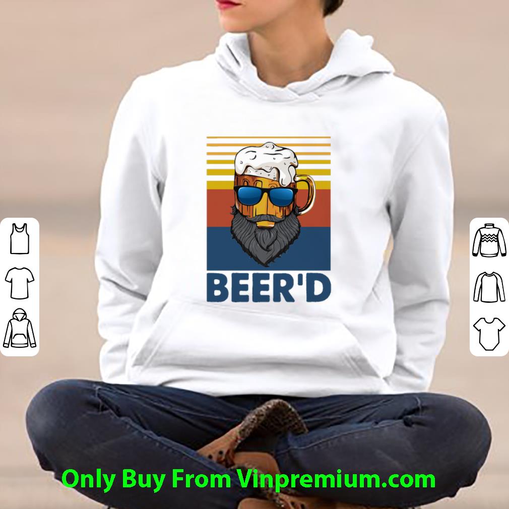 2bf45d0c official vintage beer beer d beard drinking shirt 4 - Official Vintage Beer Beer’d Beard Drinking shirt