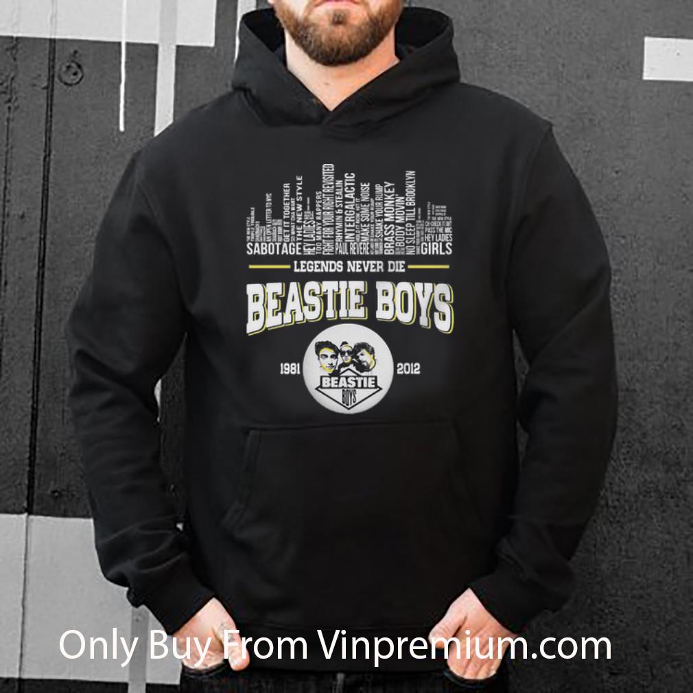 4a828a1e great legends never die beastie boys 1981 2012 shirt 4 - Great Legends Never Die Beastie Boys 1981 2012 shirt