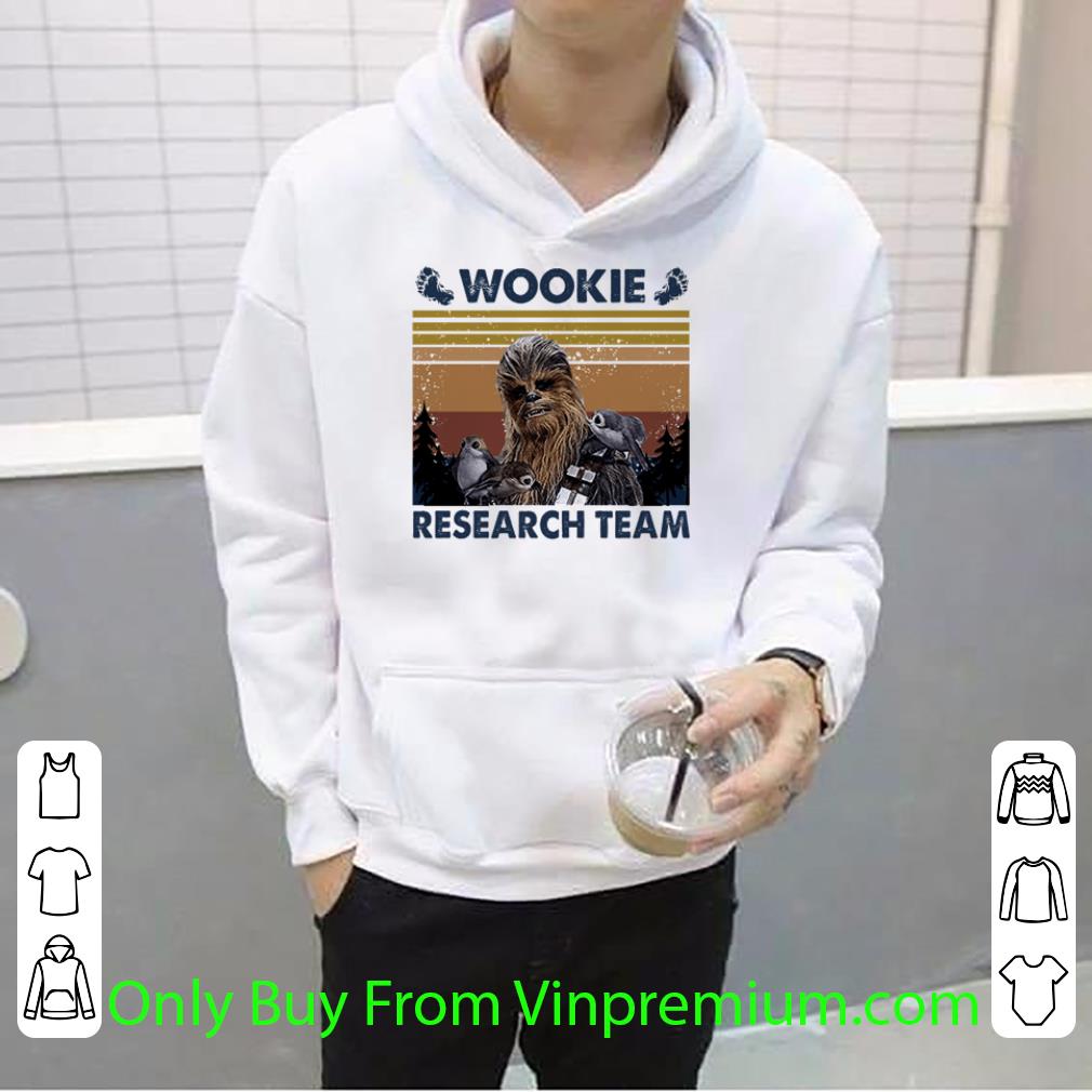 b679f27e pretty vintage wookie research team star wars shirt 4 - Pretty Vintage Wookie Research Team Star Wars shirt