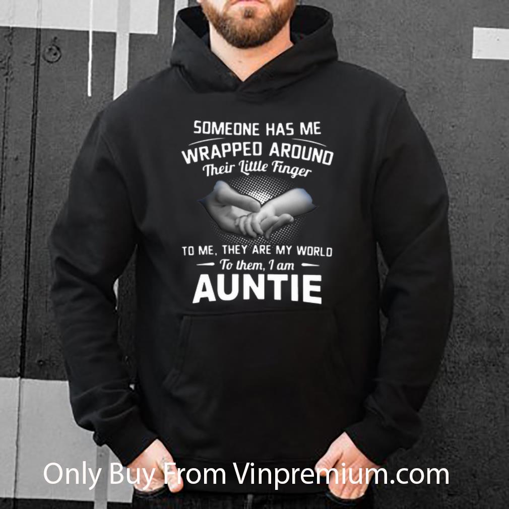 c9e14cfa awesome someone has me wrapped around their little finger i am auntie shirt 4 - Awesome Someone Has Me Wrapped Around Their Little Finger I Am Auntie shirt