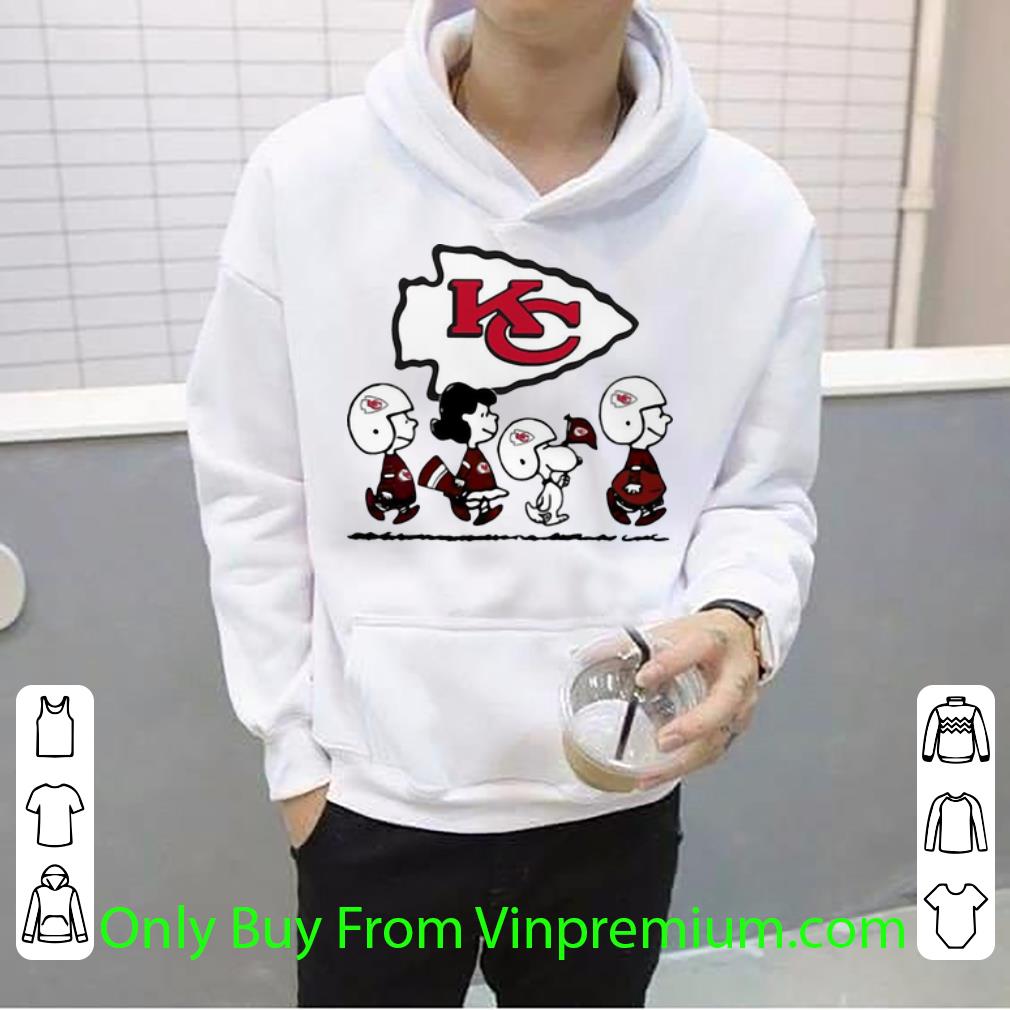 073a0b4c official peanuts charlie brown snoppy football team kansas city chiefs shirt 4 - Official Peanuts Charlie Brown Snoppy Football Team Kansas City Chiefs shirt