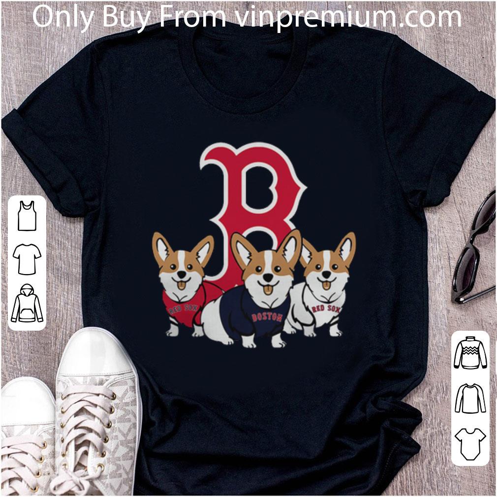 Original Corgis Boston Red Sox shirt