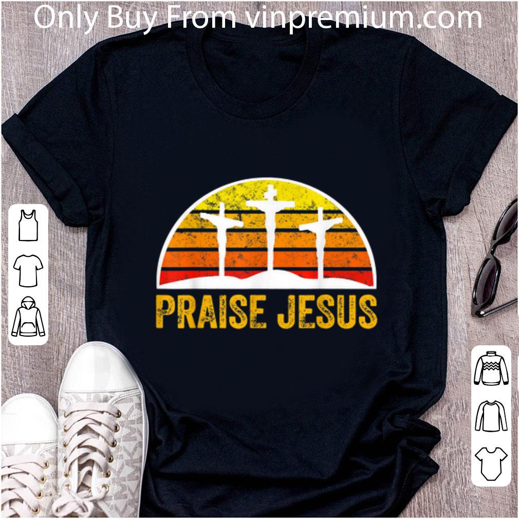 Awesome Praise Jesus Vintage Cross shirt