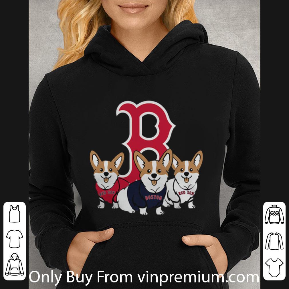 4705a3ba original corgis boston red sox shirt 4 - Original Corgis Boston Red Sox shirt