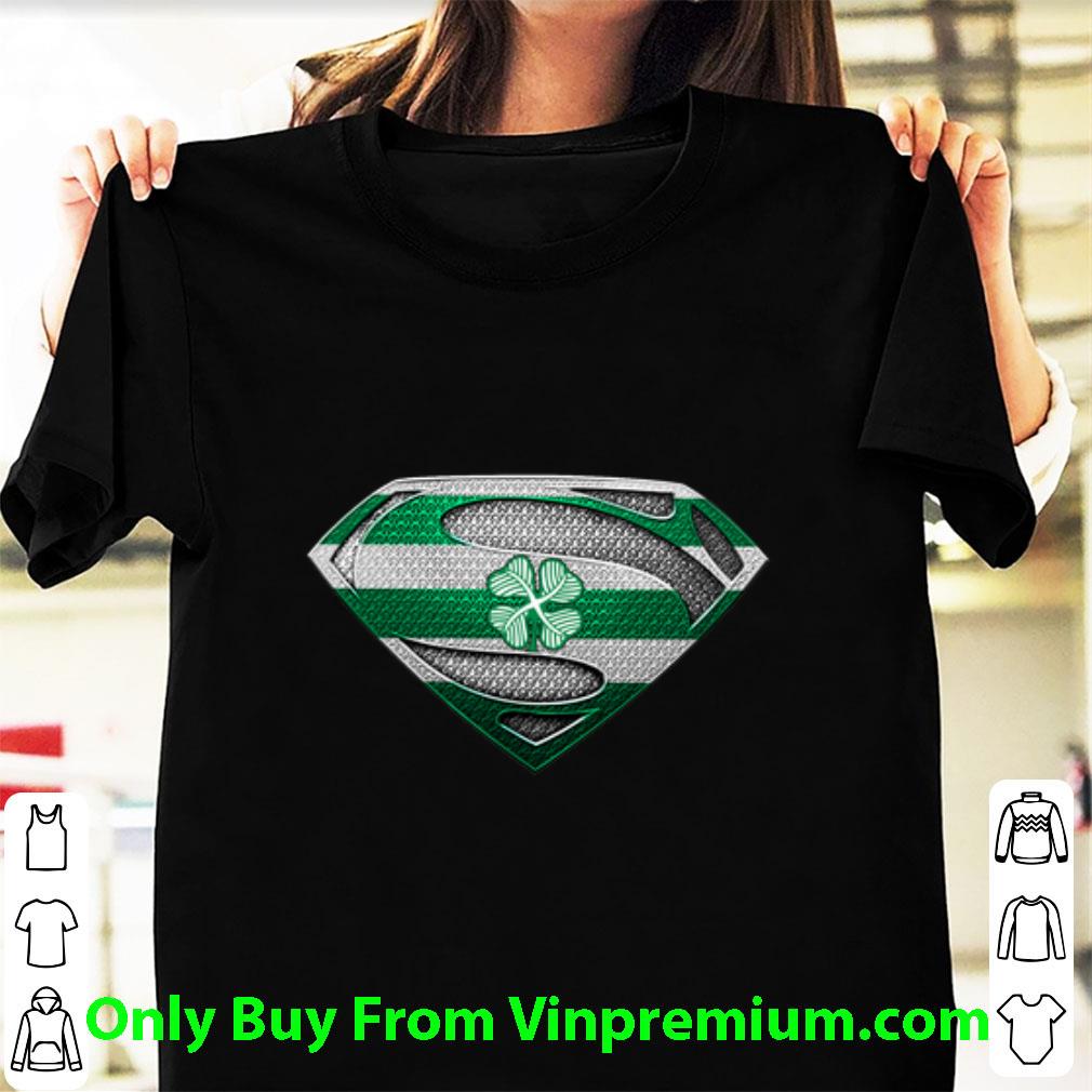 Awesome Superman Logo Four-leaf Clover shirt