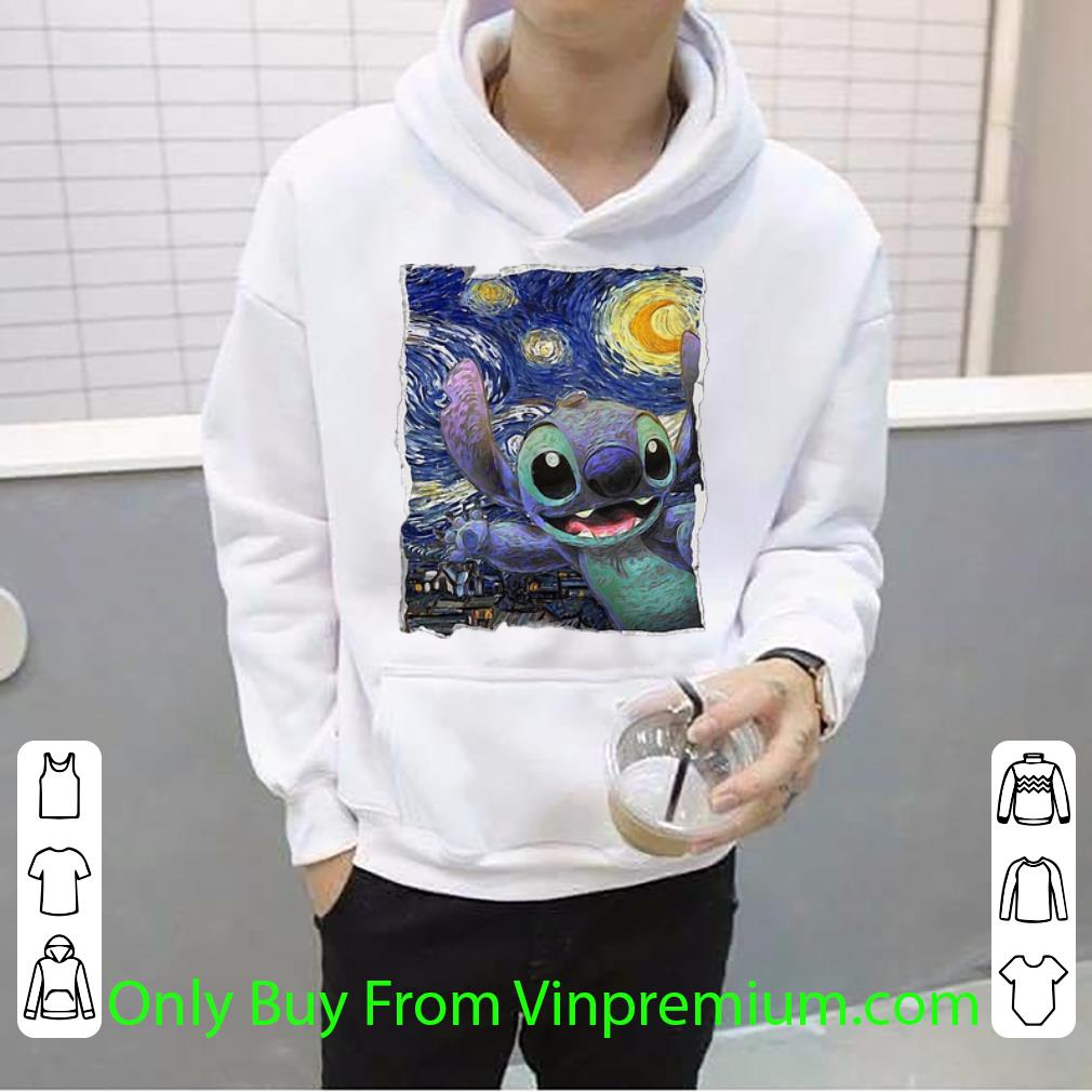 bf8b22cb pretty stitch starry night van gogh shirt 4 - Pretty Stitch Starry Night Van Gogh shirt