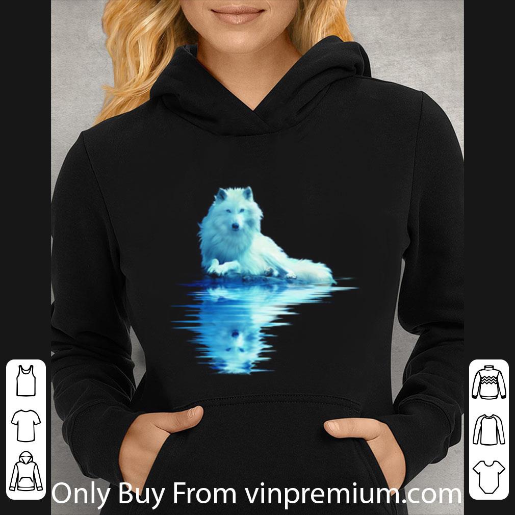 d04fd061 premium arctic wolf reflection shirt 4 - Premium Arctic Wolf Reflection shirt