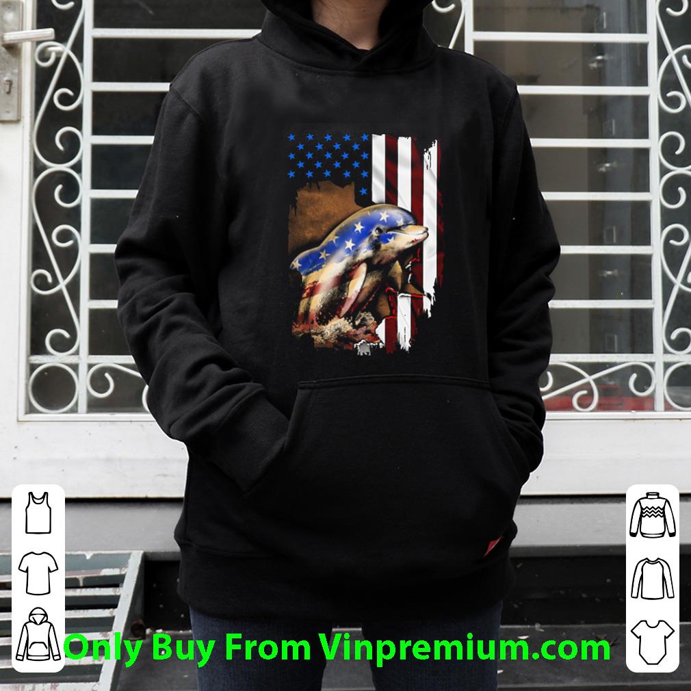 d0f8f047 official dolphin american flag 4th of july shirt 4 - Official Dolphin American Flag 4th Of July shirt