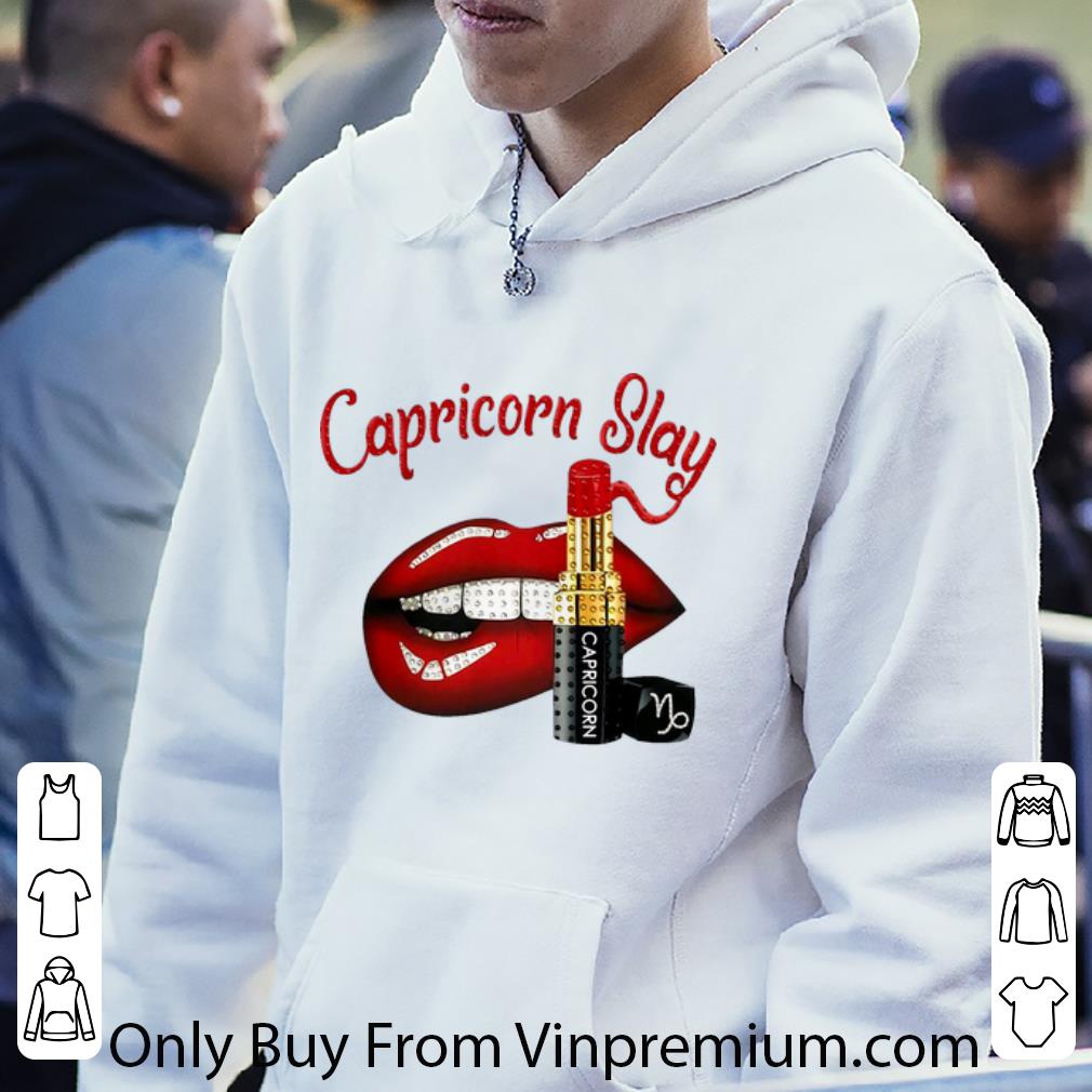 e80564d1 original lip and lipstick capricorn slay shirt 4 - Original Lip And Lipstick Capricorn Slay shirt