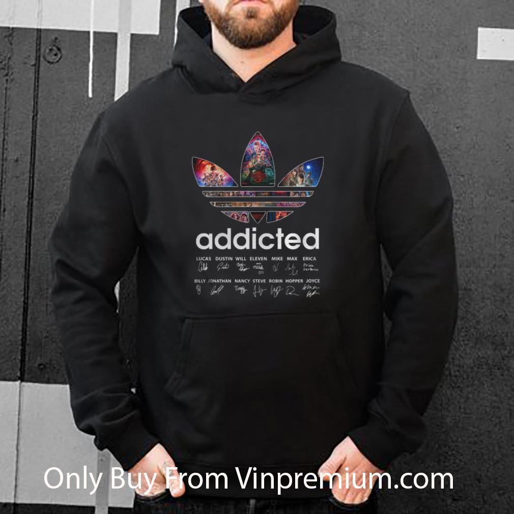 efab6ee6 official addicted signatures 3 season stranger things shirt 4 - Official Addicted Signatures 3 Season Stranger Things shirt