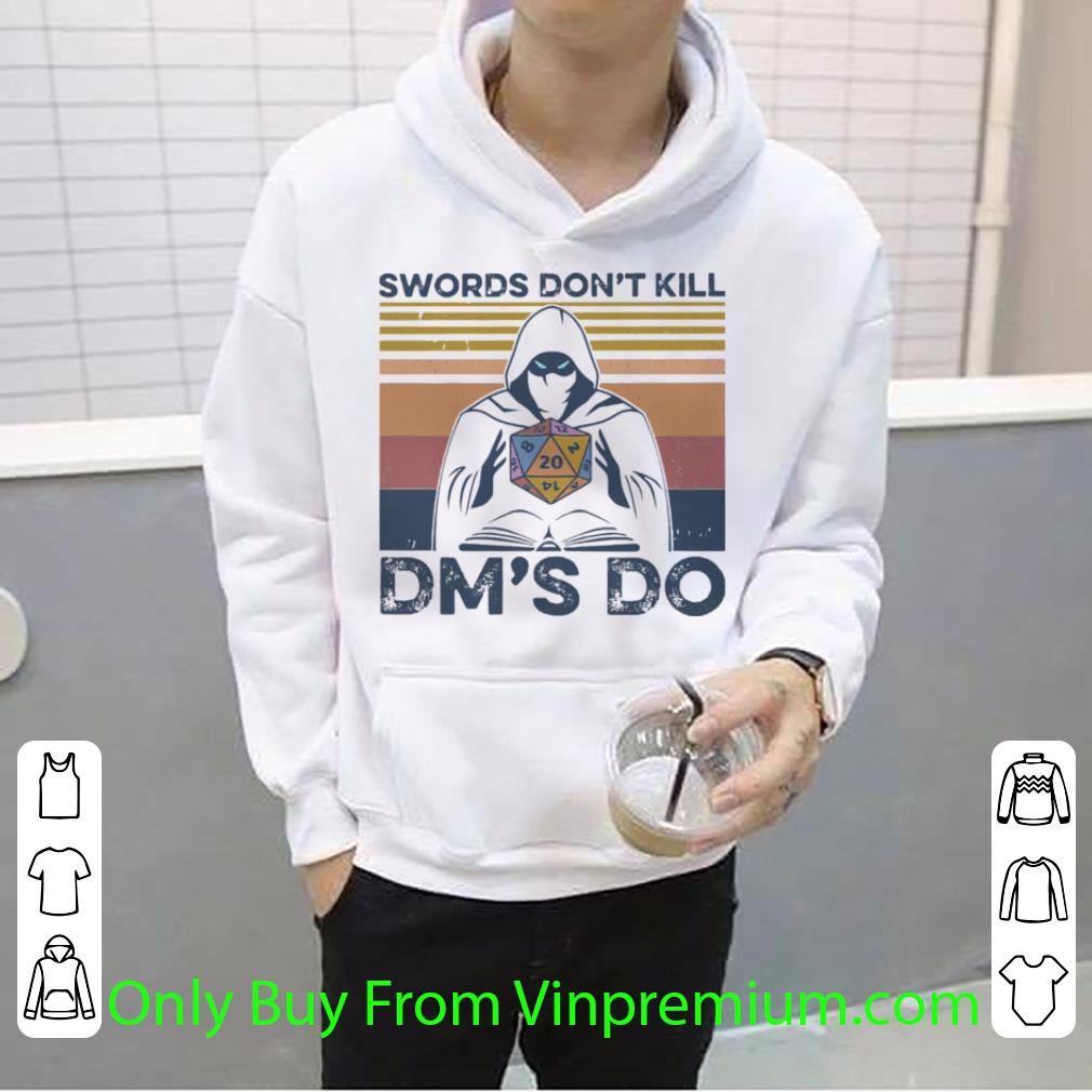 Awesome Vintage Dungeon Master Swords Don’t Kill Dm’s Do shirt 300c61bd awesome vintage dungeon master swords don t kill dm s do shirt 4 - Awesome Vintage Dungeon Master Swords Don’t Kill Dm’s Do shirt
