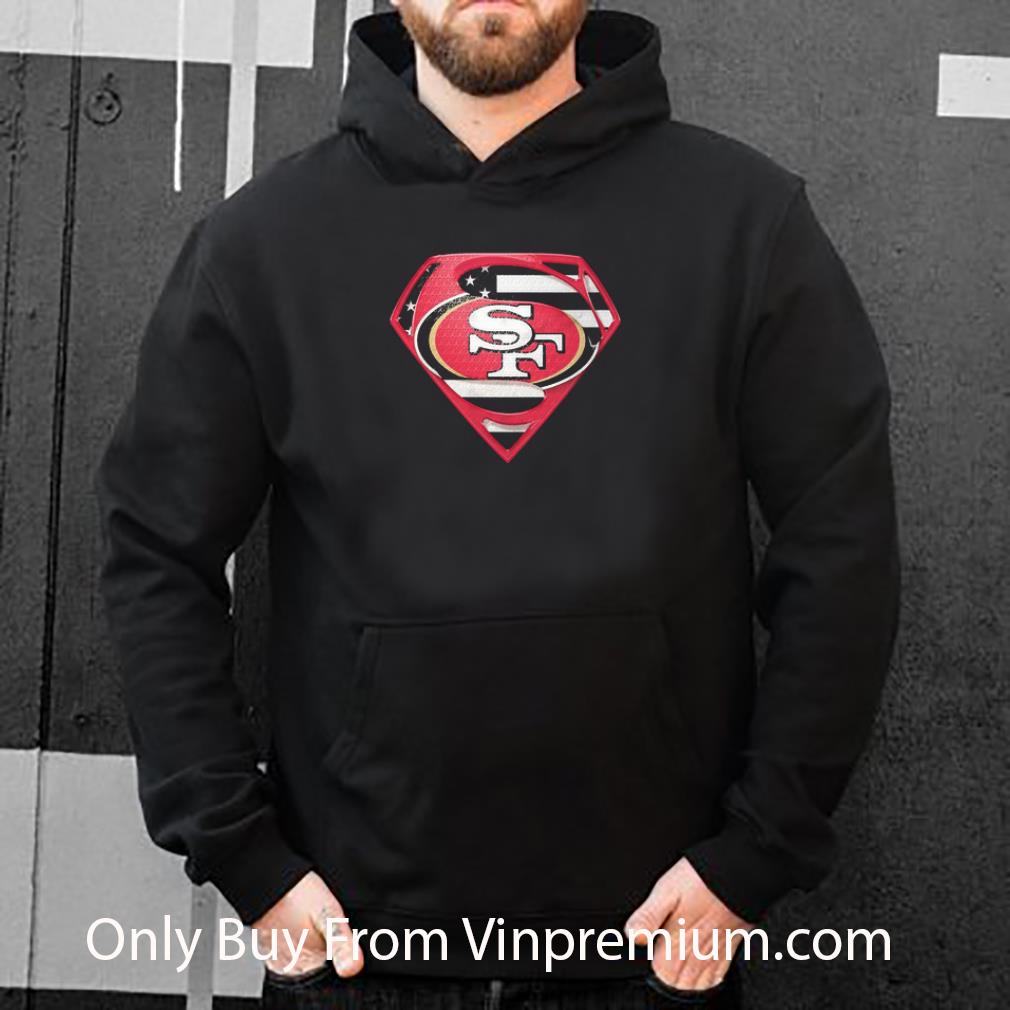 36c03106 awesome superman san francisco 49ers shirt 4 - Awesome Superman San Francisco 49ers shirt