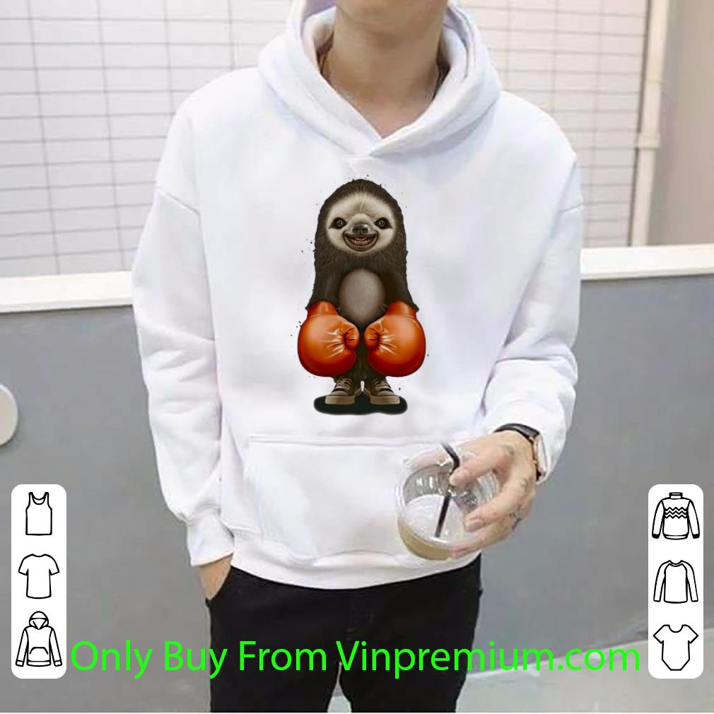 4096e83f great sloth gloves boxing shirt 4 - Great Sloth Gloves Boxing shirt