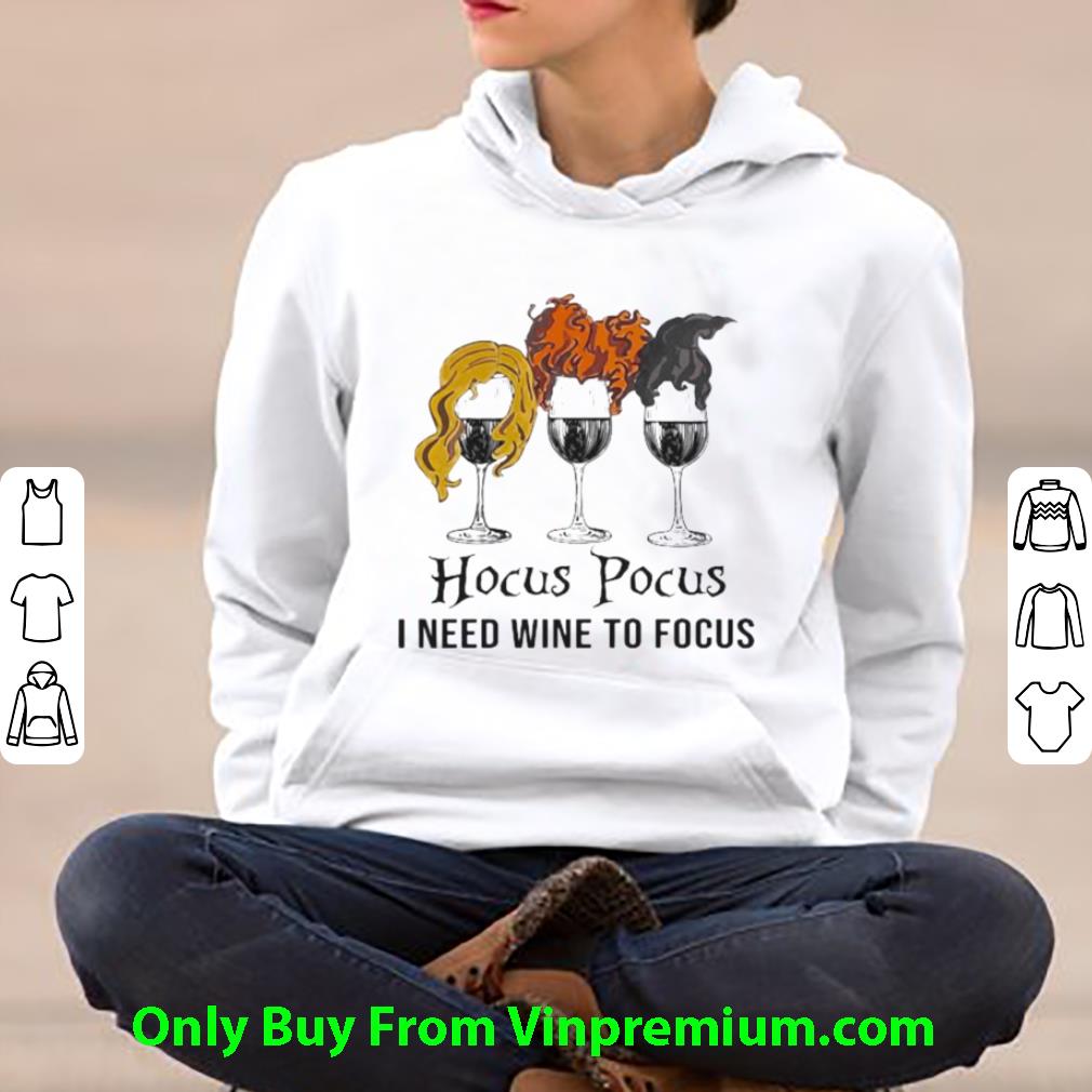 966d60b8 original halloween hocus pocus i need wine to focus shirt 4 - Original Halloween Hocus Pocus I Need Wine To Focus shirt