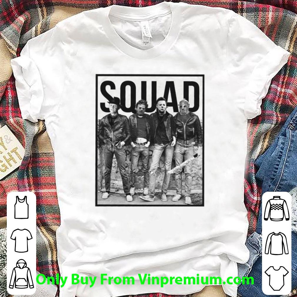 Original Squad Freddy Krueger Michael Myers Jason Voorhees Leatherface shirt