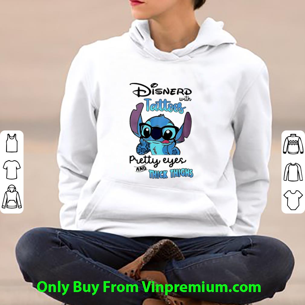 f37d08d2 nice disney stitch wearing glasses disnerd with tattoos pretty eyes shirt 4 - Nice Disney Stitch Wearing Glasses Disnerd With Tattoos Pretty Eyes shirt