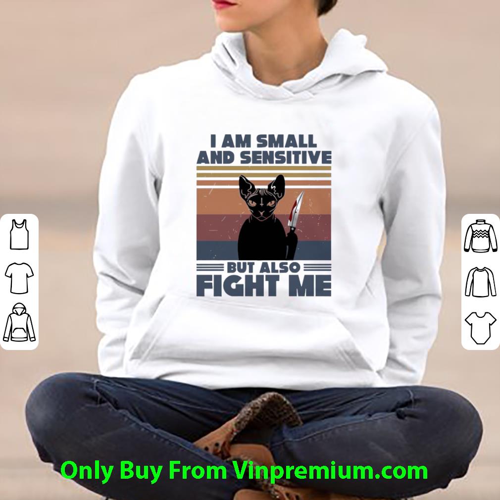 035aef36 premium michael myers black cat i am small and sensitive but also fight me halloween shirt 4 - Premium Michael Myers Black Cat I Am Small And Sensitive But Also Fight Me Halloween shirt