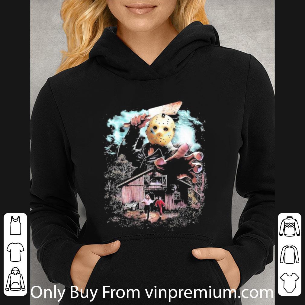Hot Halloween Jason Voorhees Holding Knife shirt 11e82b3d hot halloween jason voorhees holding knife shirt 4 - Hot Halloween Jason Voorhees Holding Knife shirt
