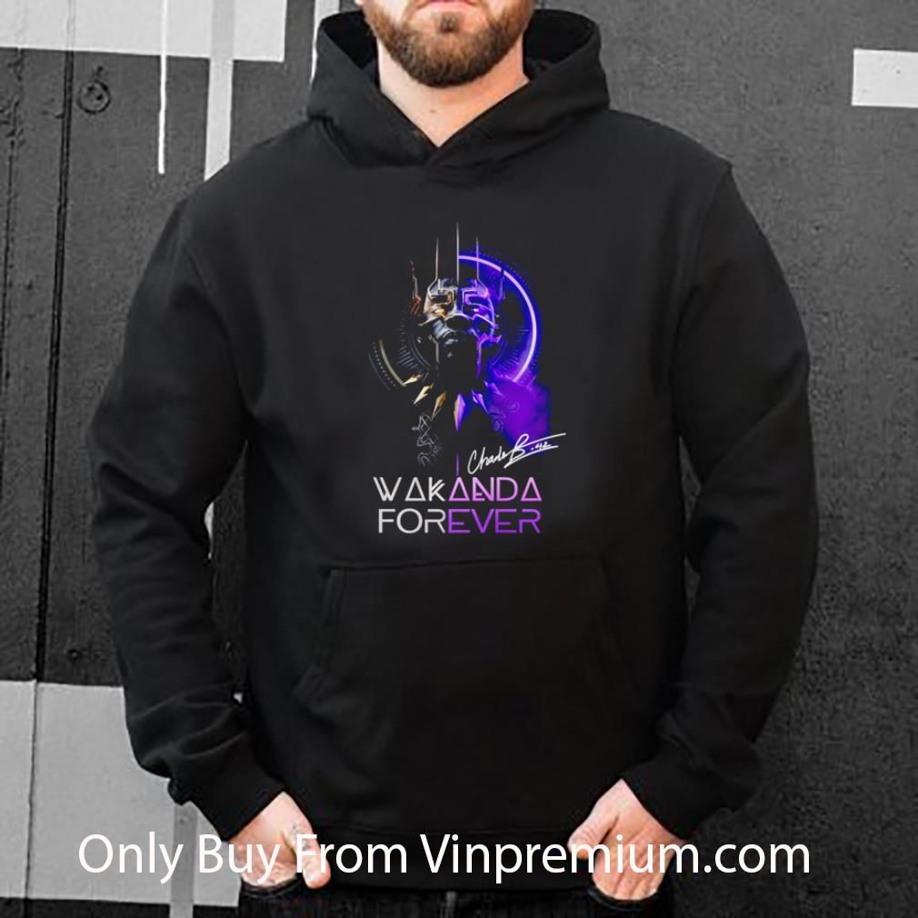 3e83e84c great chadwick boseman black panther wakanda forever signature shirt 4 - Great Chadwick Boseman Black Panther Wakanda Forever Signature shirt