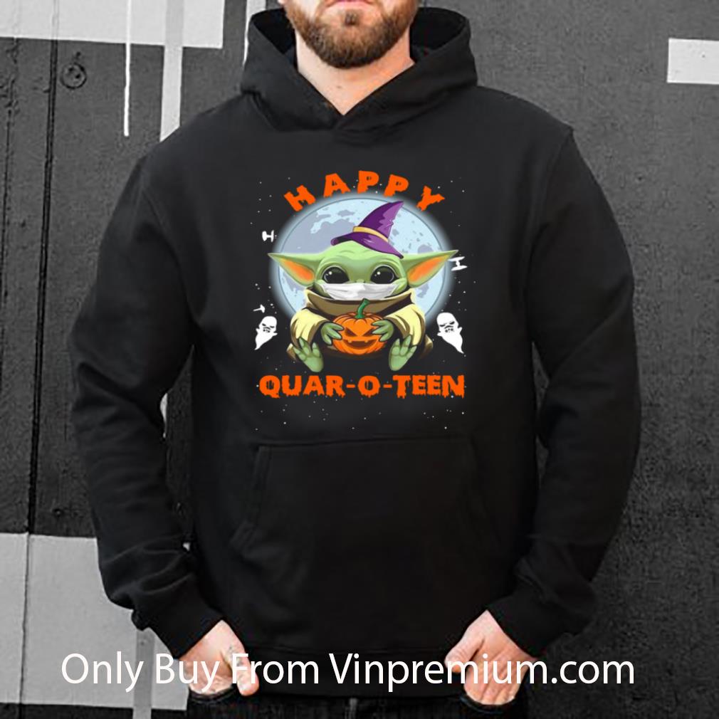 4996fee7 top baby yoda face mask hug pumpkin happy quaroteen halloween shirt 4 - Top Baby Yoda Face Mask Hug Pumpkin Happy Quaroteen Halloween shirt