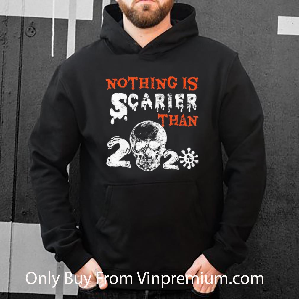 8379be6a awesome skull nothing is scarier than 2020 coronavirus shirt 4 - Awesome Skull Nothing Is Scarier Than 2020 Coronavirus shirt