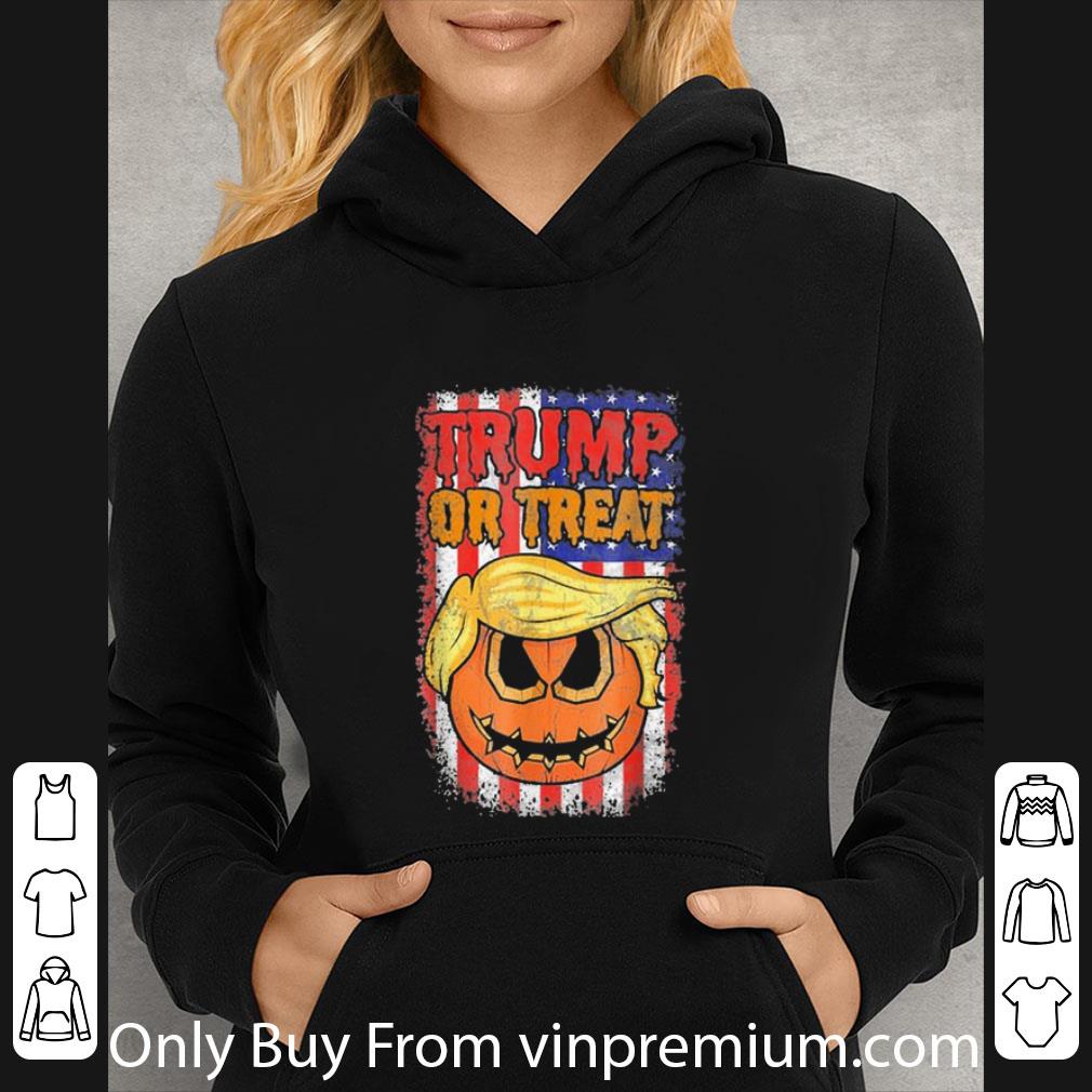 8cc61475 pretty pumpkin trump or treat american flag halloween shirt 4 - Pretty Pumpkin Trump Or Treat American Flag Halloween shirt