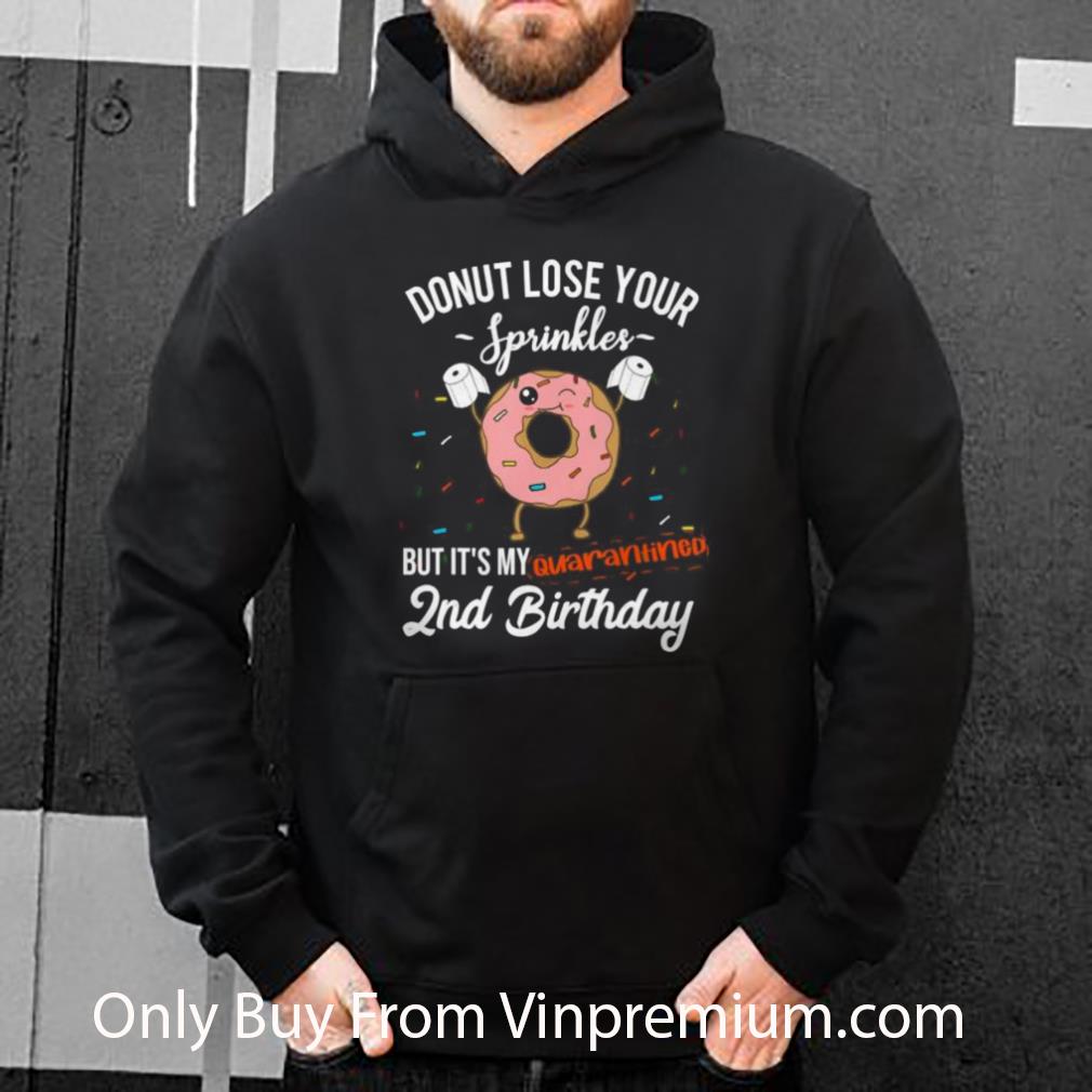 9476850a great 2nd birthday quarantine funny donut quote social distancing shirt 4 - Great 2nd Birthday Quarantine Funny Donut Quote Social Distancing shirt