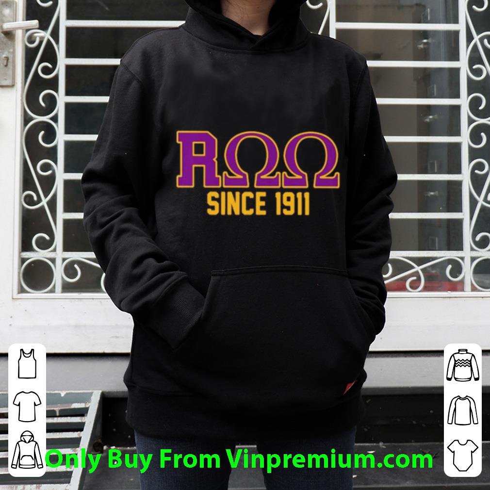d400a0cd nice roo since 1911 que omega psi phi shirt 4 - Nice Roo Since 1911 Que Omega Psi Phi shirt