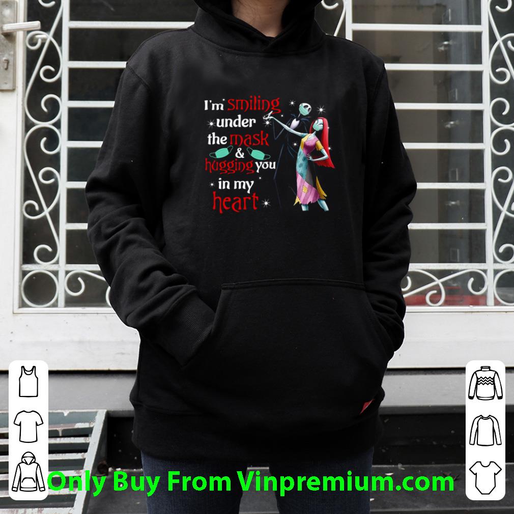 d7577647 premium jack skellington and sally i m smiling under the mask and hugging you in my heart shirt 4 - Premium Jack Skellington And Sally I’m Smiling Under The Mask And Hugging You In My Heart shirt