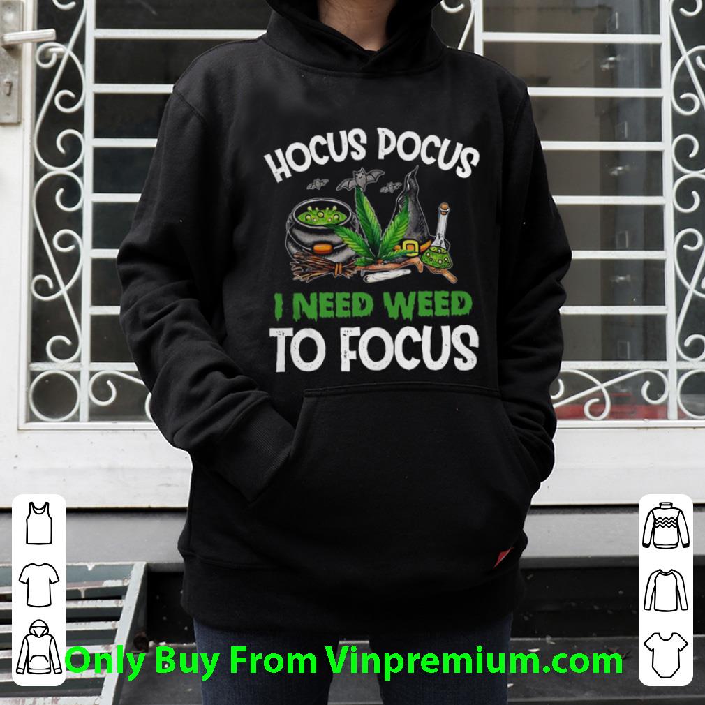 e3f481fb original hocus pocus i need weed to focus halloween shirt 4 - Original Hocus Pocus I Need Weed To Focus Halloween shirt
