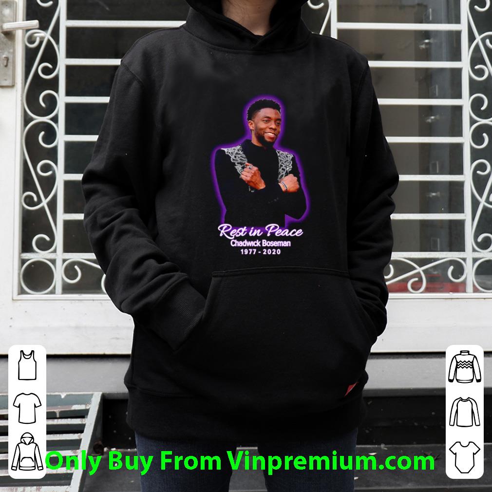 f20d1714 premium rest in power chadwick boseman 1977 2020 thank you for the memories shirt 4 - Premium Rest In Power Chadwick Boseman 1977 2020 Thank You For The Memories shirt