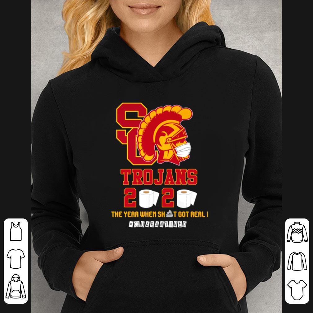 13a6b8c7 original usc trojans 2020 the year when shit got real quarantined shirt 4 - Original Usc Trojans 2020 The Year When Shit Got Real Quarantined shirt