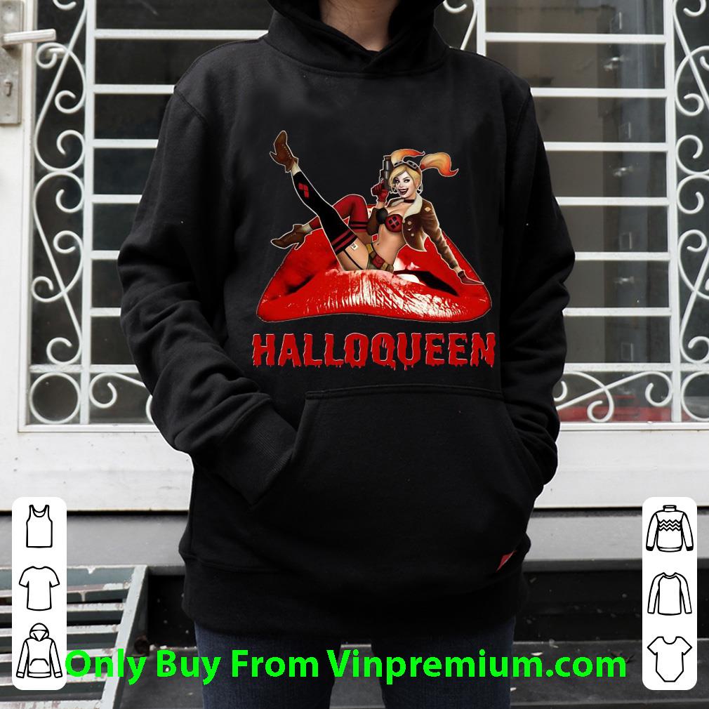 167c99e8 nice harley quinn halloween lips shirt 4 - Nice Harley Quinn Halloween Lips shirt