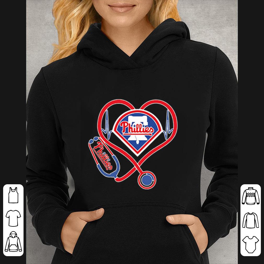 1e206a0e hot philadelphia phillies nurse heartbeat stethoscope shirt 4 - Hot Philadelphia Phillies Nurse Heartbeat Stethoscope shirt