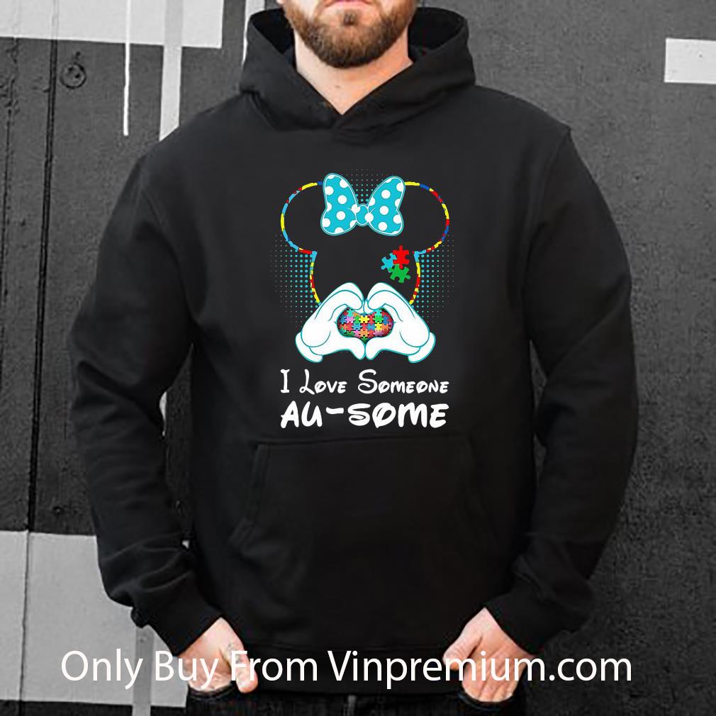 Top Minnie Mouse I Love Someone Au-some Autism Awareness shirt 2fcc073d top minnie mouse i love someone au some autism awareness shirt 4 - Top Minnie Mouse I Love Someone Au-some Autism Awareness shirt