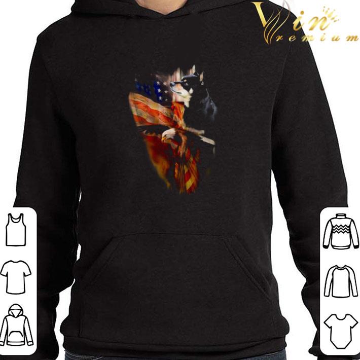 3f5b3129 miniature pinscher eagle american flag shirt 4 - Miniature Pinscher Eagle American Flag shirt