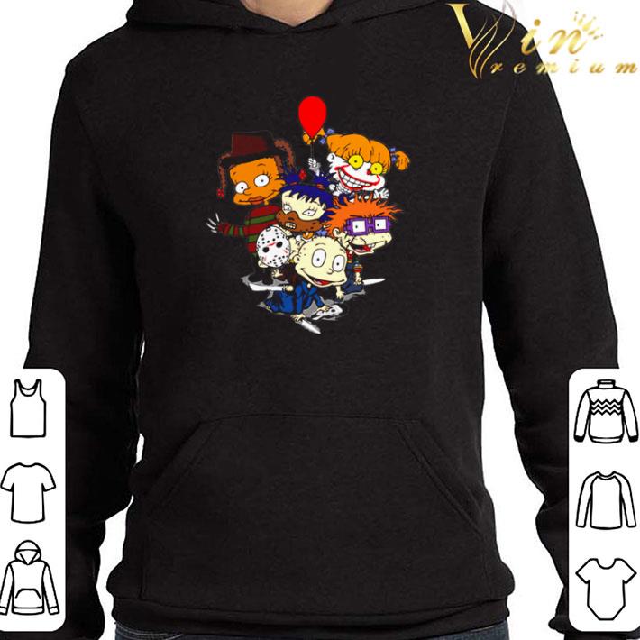 6d0c36d2 horror movie characters chibi halloween shirt 4 - Horror movie characters chibi Halloween shirt