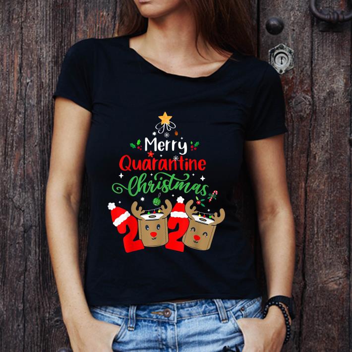 Awesome Merry Quarantine Christmas 2020 shirt