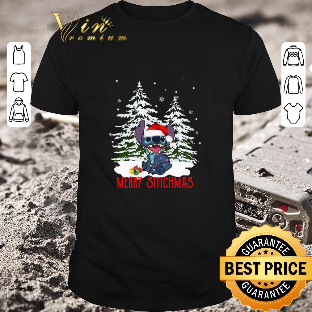 Nice Santa Stitch Merry Stitchmas shirt