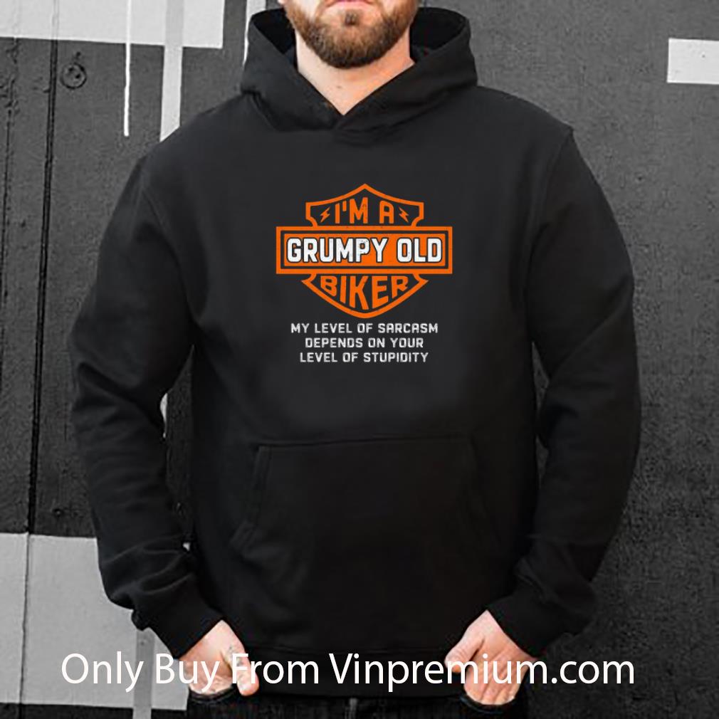 502f11cc original harley davidson i m a grumpy old biker my level of sarcasm shirt 4 - Original Harley Davidson I’m A Grumpy Old Biker My Level Of Sarcasm shirt