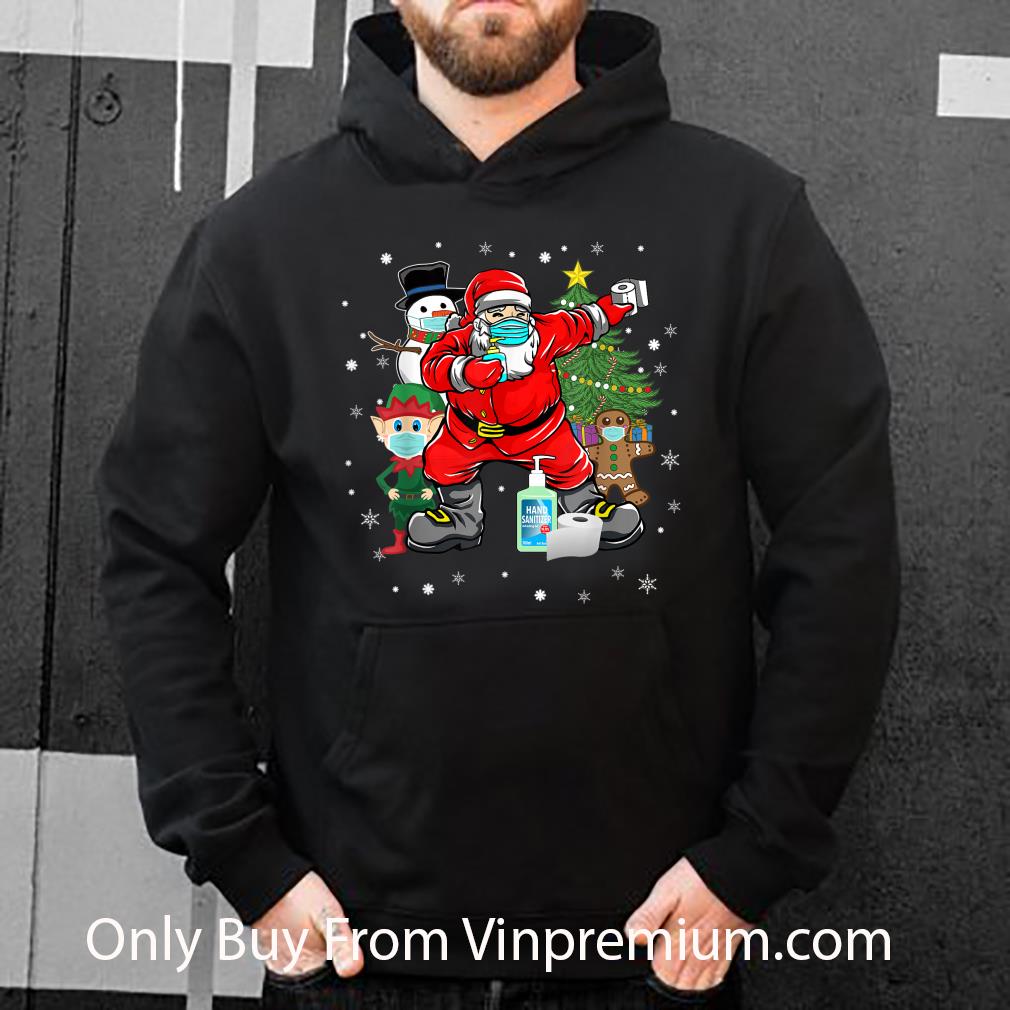 70e66afc hot santa and friends wearing mask christmas 2020 shirt 4 - Hot Santa And Friends Wearing Mask Christmas 2020 shirt