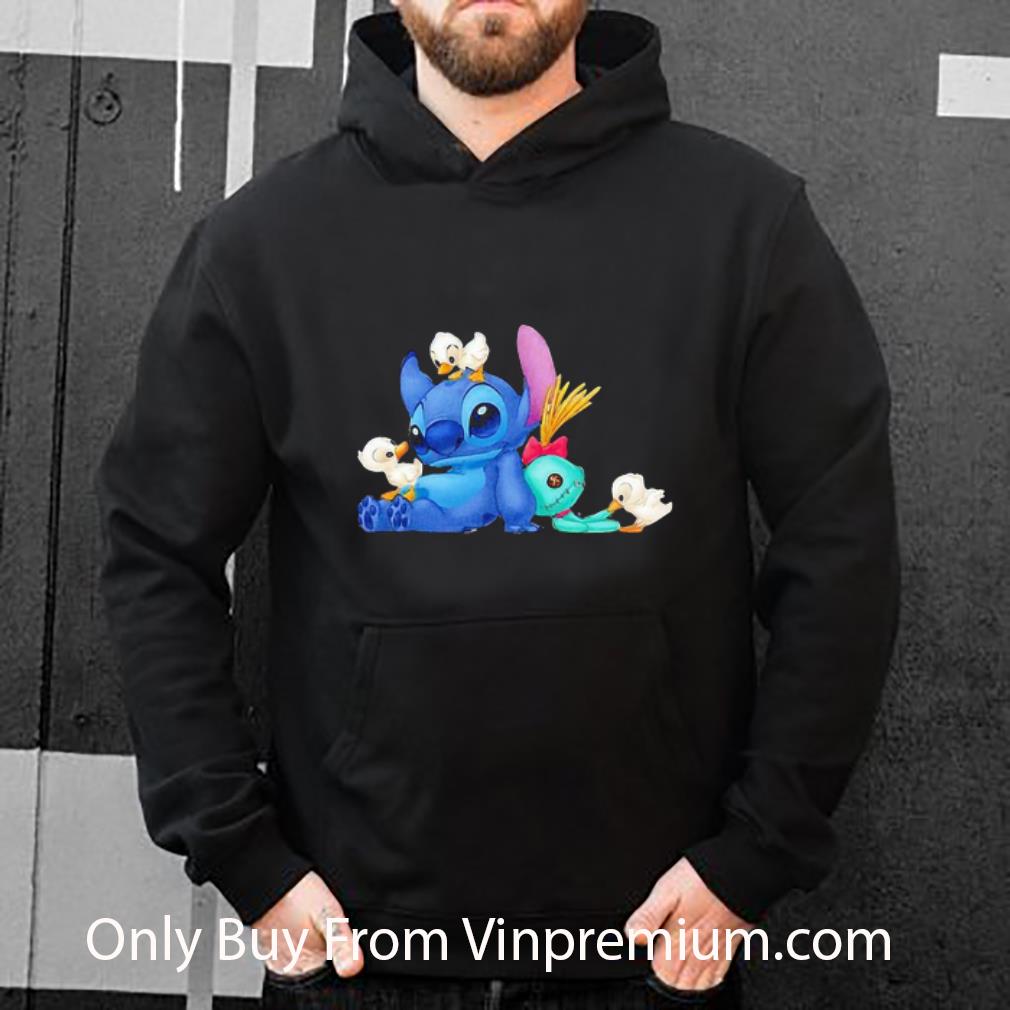 84d4c0e1 pretty disney stitch scrump and ducks shirt 4 - Pretty Disney Stitch Scrump And Ducks shirt