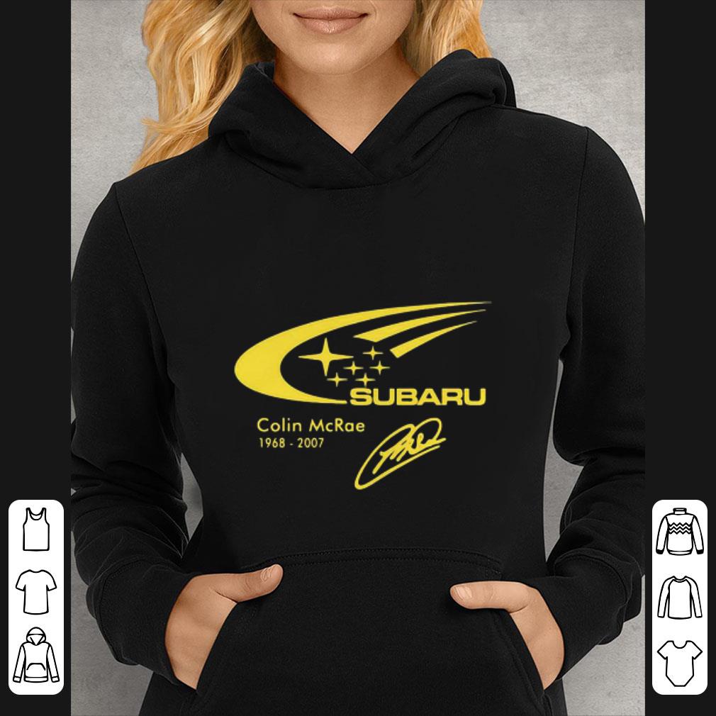 edc51b2a great subaru colin mcrae 1968 2007 signature shirt 4 - Great Subaru Colin Mcrae 1968 2007 Signature shirt