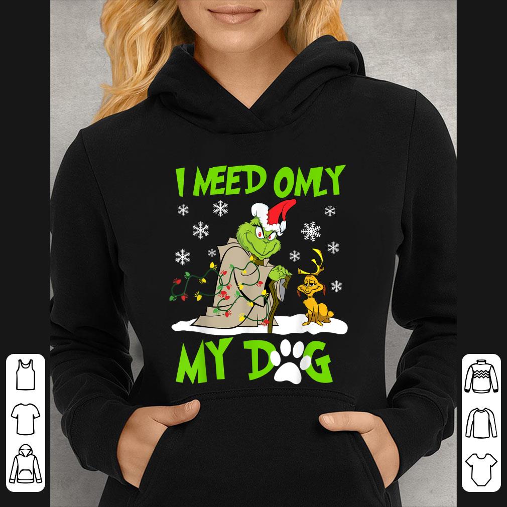 f3b43d34 pretty grinch i need only my dog merry christmas shirt 4 - Pretty Grinch I Need Only My Dog Merry Christmas shirt
