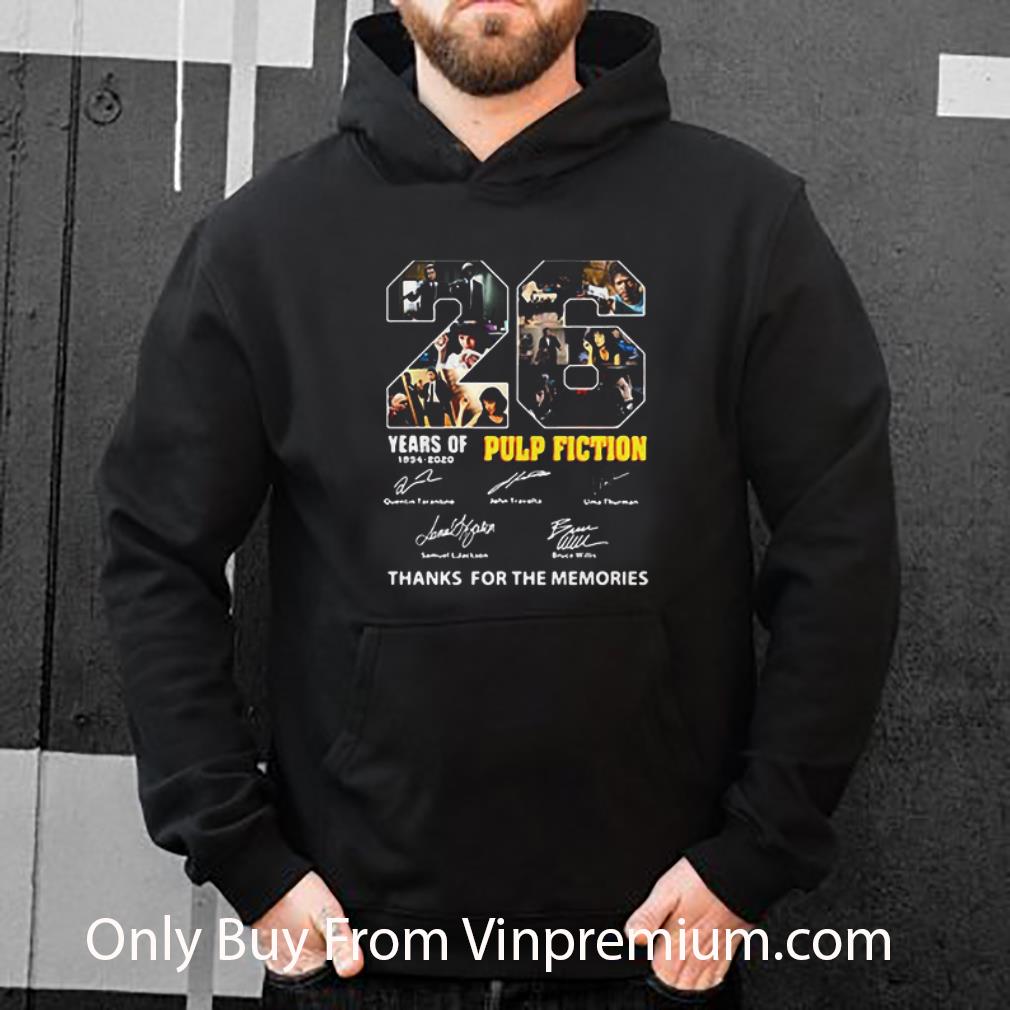 Great 26 Years Of 1994-2020 Pulp Fiction Film Signatures shirt fdd65239 great 26 years of 1994 2020 pulp fiction film signatures shirt 4 - Great 26 Years Of 1994-2020 Pulp Fiction Film Signatures shirt